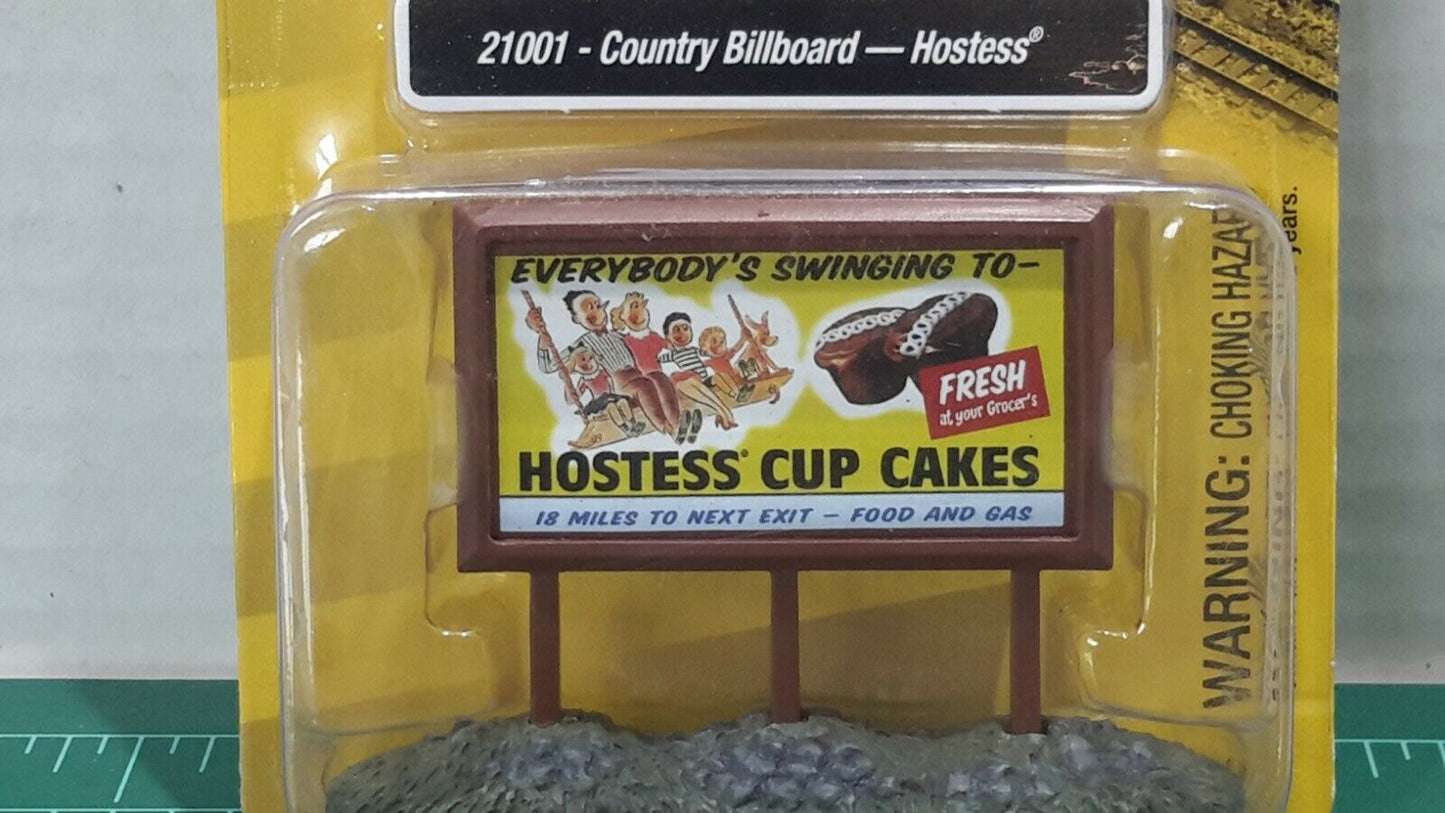 N Scale Classic Metal Works 21001 Hostess Cup Cakes Country Billboard