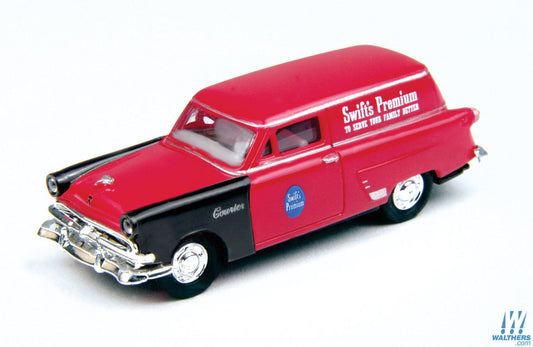 HO Scale Classic Metal Works 30294-1953 Ford Courier Sedan-Swift's Salesman's Car
