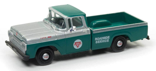 HO Scale Classic Metal Works 30498 1960 Ford F100 1/2 Ton P/Up Truck Conoco Service