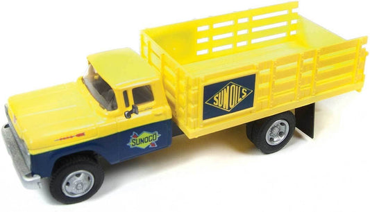 HO Scale Classic Metal Works 30512 1960 Ford Stakebed Delivery Truck Sunoco Oil