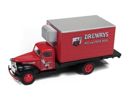 HO Scale Classic Metal Works 30518 '41-'46 Chevy Delivery Truck Drewry's Beer