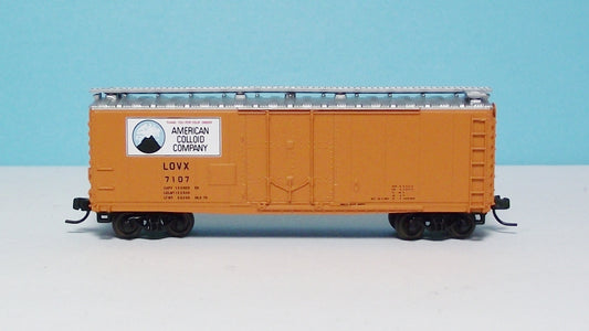 N Atlas "Trainman" 50002772 American Coloid Co-Panther 40' Plug Door Box #7135