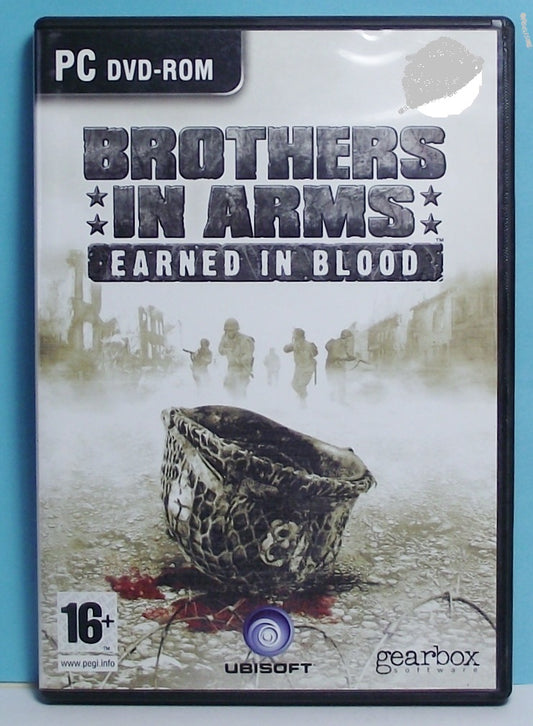 Brothers in Arms Earned in Blood PC Action Shooter DVD Case Version
