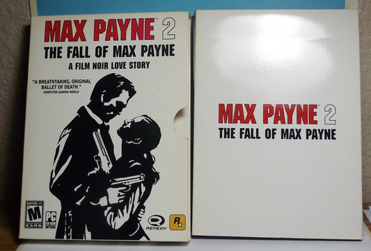 Max Payne 2 PC Shooter in Original DVD Case Version Complete