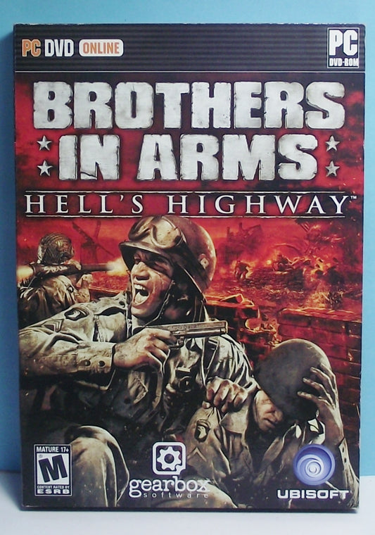 Brothers in Arms Hell's Highway PC Shooter Original DVD Case Version Complete