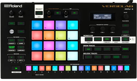 Roland MV-1 Versalab Music Workshop Sampler and 8 Track Music Sequencer