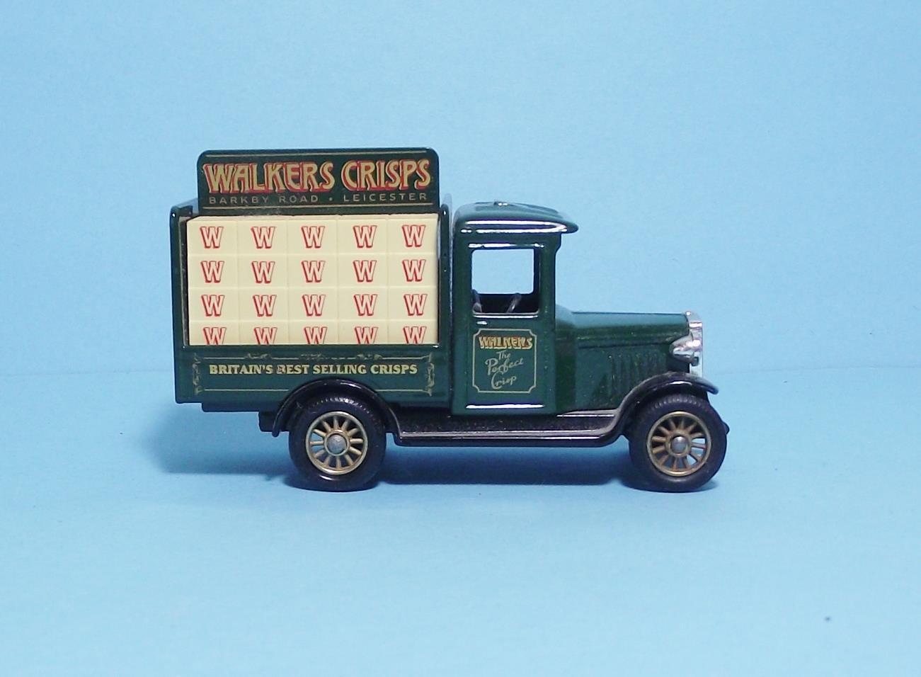 Lledo Days Gone 1934 Chevy Bottle Truck for Walker's Potatoe Crisps Co-137