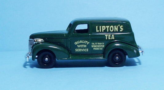 Lledo Models of Days Gone 1939 Chevrolet Panel Van for Lipton's Tea Co 120