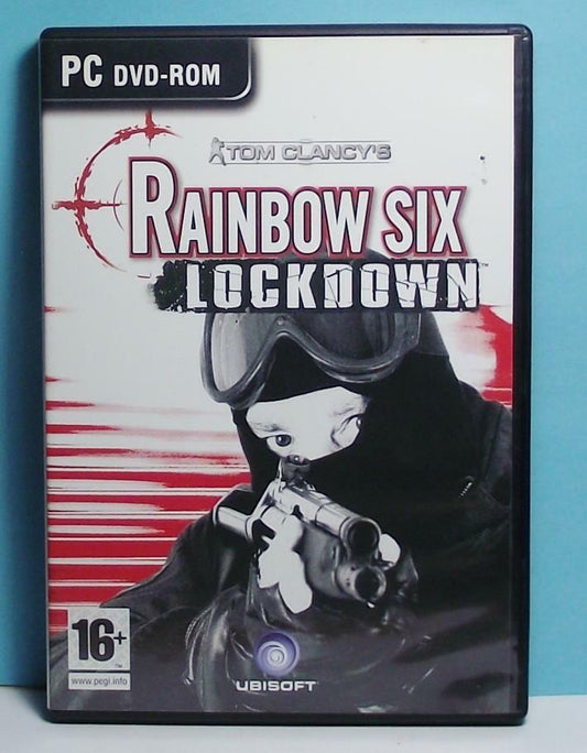 Rainbow Six Lockdown PC Shooter Original DVD Case Version Complete