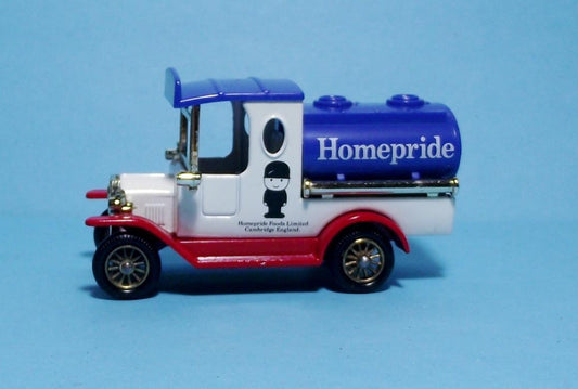 Lledo Models of Days Gone Model T Ford Tanker Truck-Homepride Foods Ltd.-70