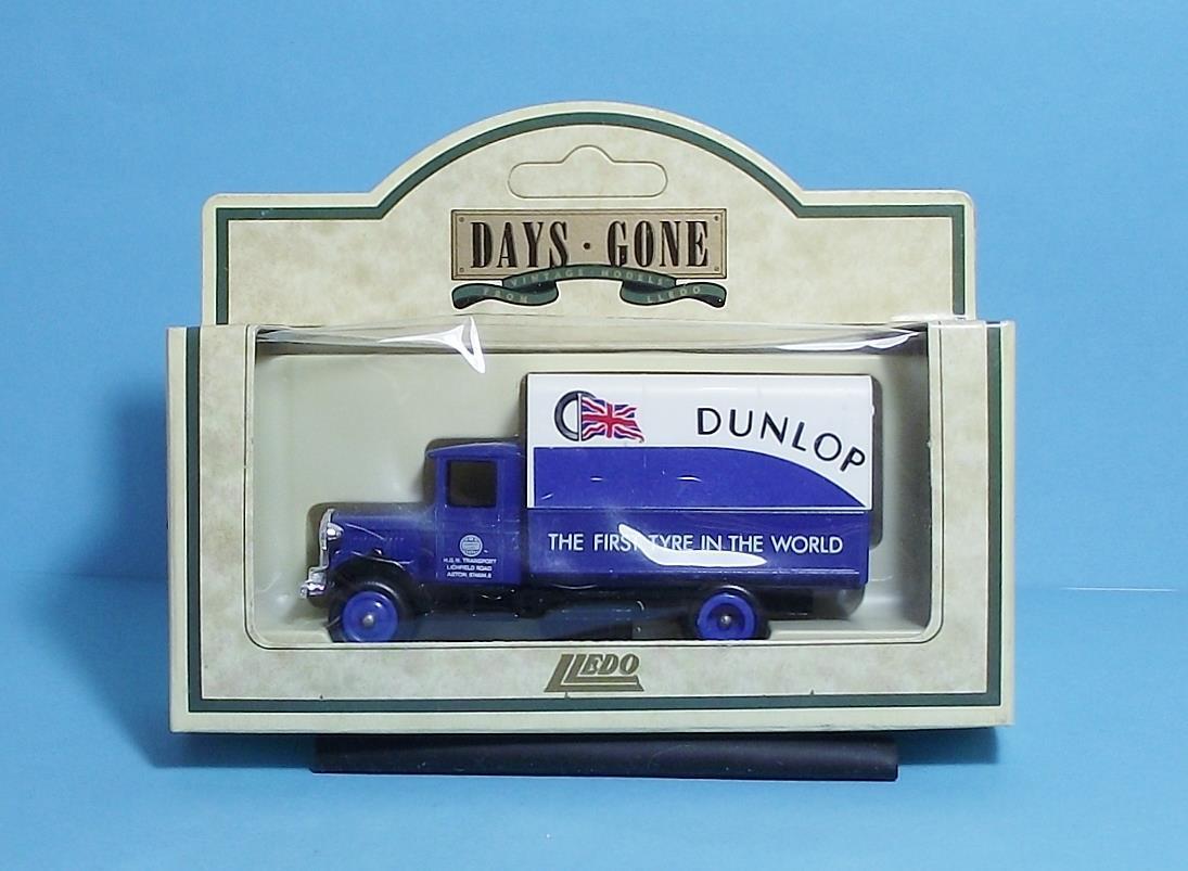 Lledo Models of Days Gone 1934 Mack Canvas Back Truck for Dunlop Tires-108