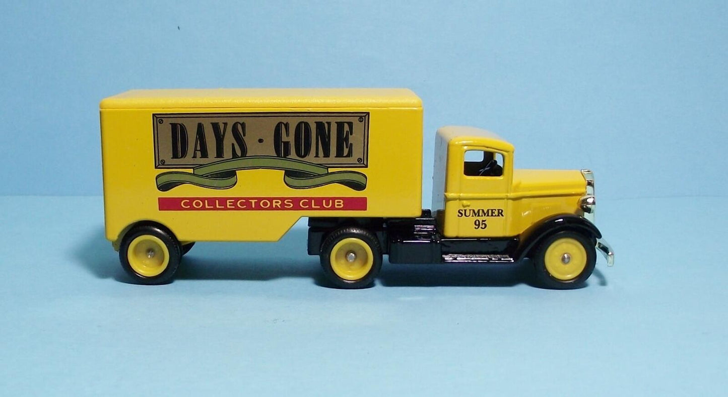 Lledo Summer '95 Days Gone Club 1935 Ford 3 Ton Tractor/Trailer 216
