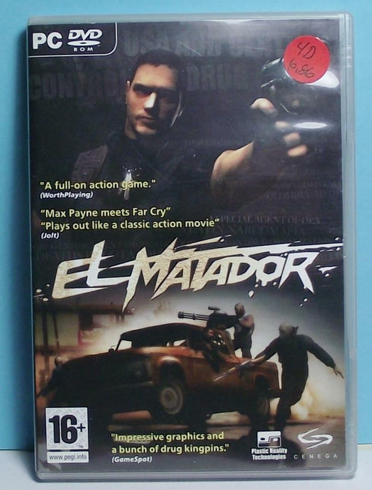 PC Shooters El Matador Original DVD Case Version Complete
