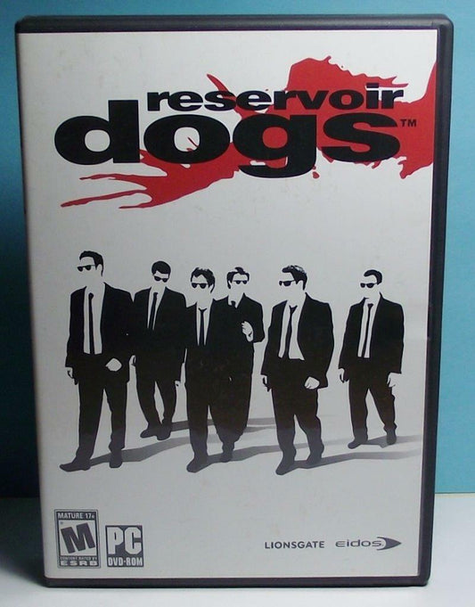 PC Role Playing Reservoir Dogs Original DVD Case Version Complete