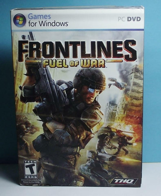 PC Shooter Frontlines Fuel of War Original DVD Case Version Brand New Complete