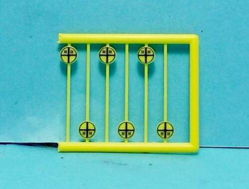 N Scale Tichy Train Group Scenery Accessories 6 Pcs Crossing Warning (Early) 4N