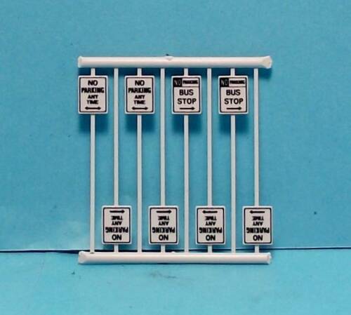 8 No Parking Signs N Scale Tichy Train Group Scenery Accessories 8 Pieces 7N